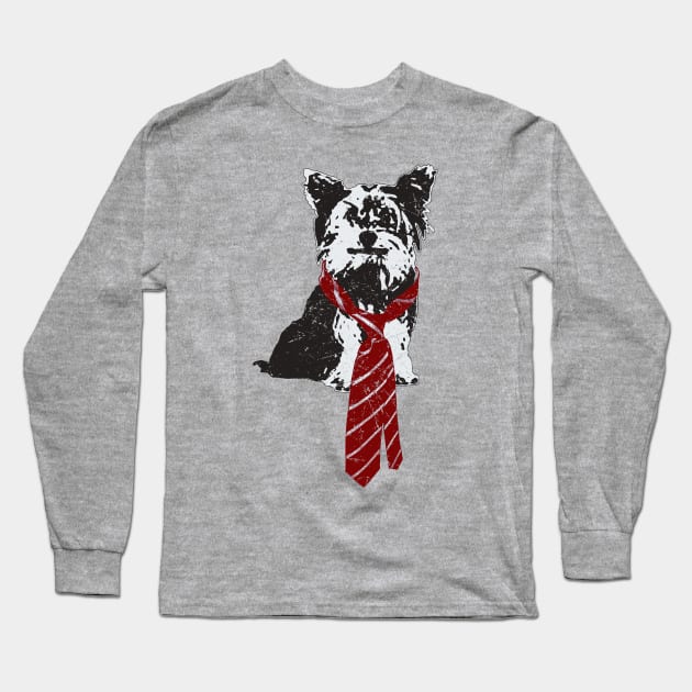 Mr. Yorkie Long Sleeve T-Shirt by CritterLove